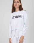 FELPA J.B4 COUTURE WHITE