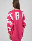 FELPA OVER JSTBFR4 FUXIA