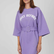 FELPA ABITO CON CINTURA LILIAC