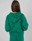 FELPA ZIP J.B4 GREEN