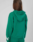 FELPA ZIP J.B4 GREEN