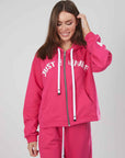 FELPA ZIP J.B4 FUXIA