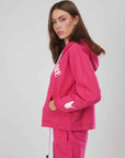 FELPA ZIP J.B4 FUXIA