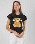 T-SHIRT ORSETTO FRIENDS BLACK