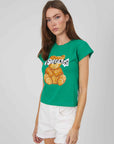 T-SHIRT ORSETTO FRIENDS GREEN