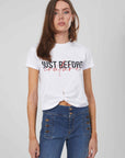 T-SHIRT J.B4 COUTURE SPILLA WHITE
