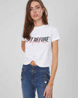T-SHIRT J.B4 COUTURE SPILLA WHITE