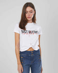 T-SHIRT J.B4 COUTURE SPILLA WHITE