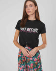 T-SHIRT J.B4 COUTURE SPILLA BLACK