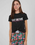 T-SHIRT J.B4 COUTURE SPILLA BLACK
