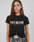 T-SHIRT J.B4 COUTURE SPILLA BLACK