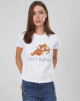 T-SHIRT ORSETTO CUPIDO WHITE