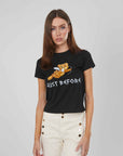 T-SHIRT ORSETTO CUPIDO BLACK