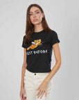 T-SHIRT ORSETTO CUPIDO BLACK