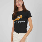 T-SHIRT ORSETTO CUPIDO BLACK