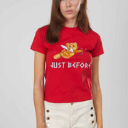 T-SHIRT ORSETTO CUPIDO RED