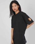 T-SHIRT OVER PITTBULL RICAMO BLACK