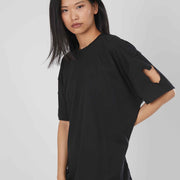 T-SHIRT OVER PITTBULL RICAMO BLACK