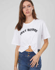 T-SHIRT CON ANELLO WHITE