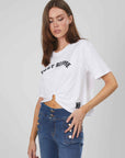 T-SHIRT CON ANELLO WHITE