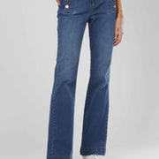 JEANS FLARE BLUE DENIM