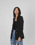 BLAZER BLACK COLLETTO FANTASIA