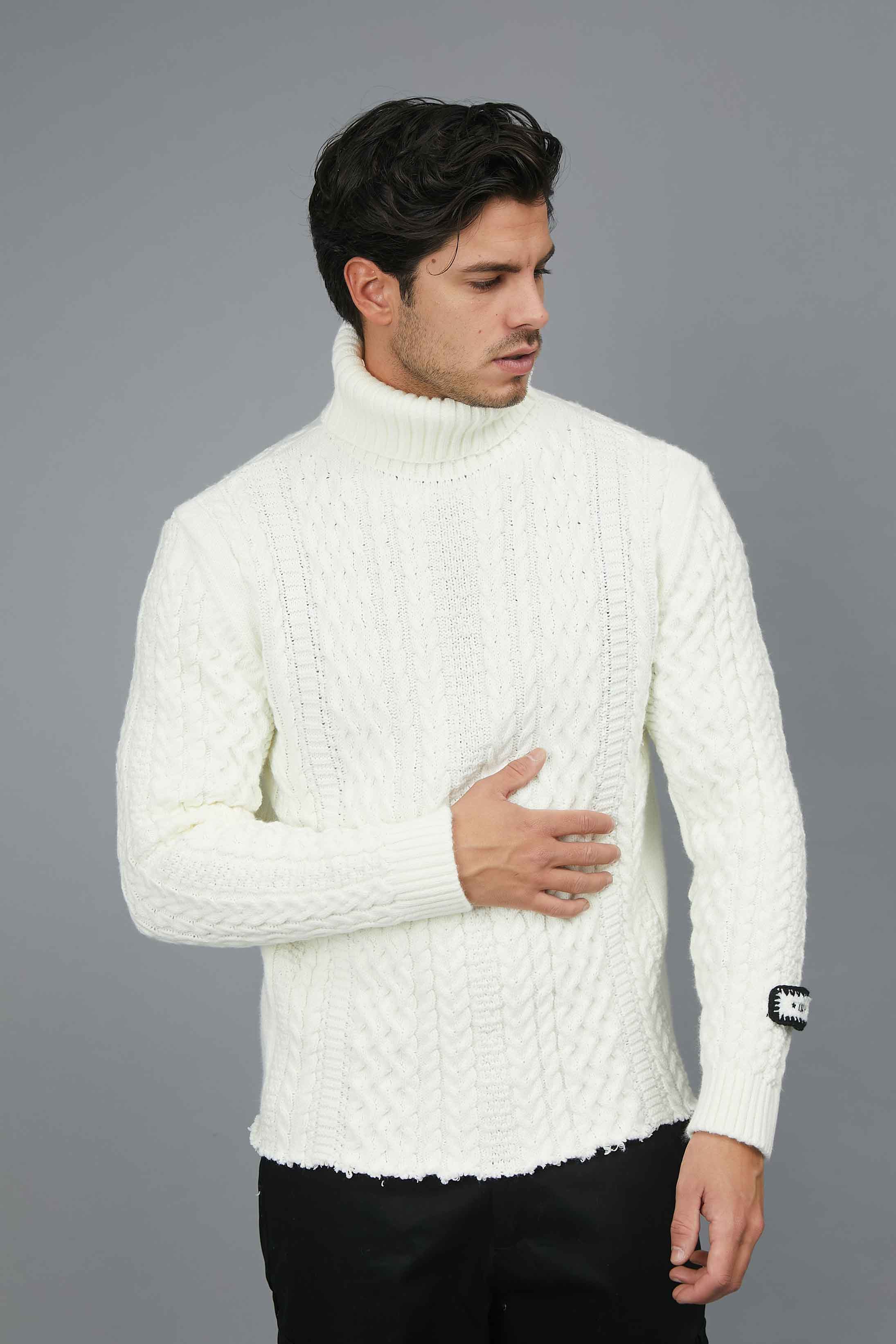 SHIRT HIGH NECK JERSEY