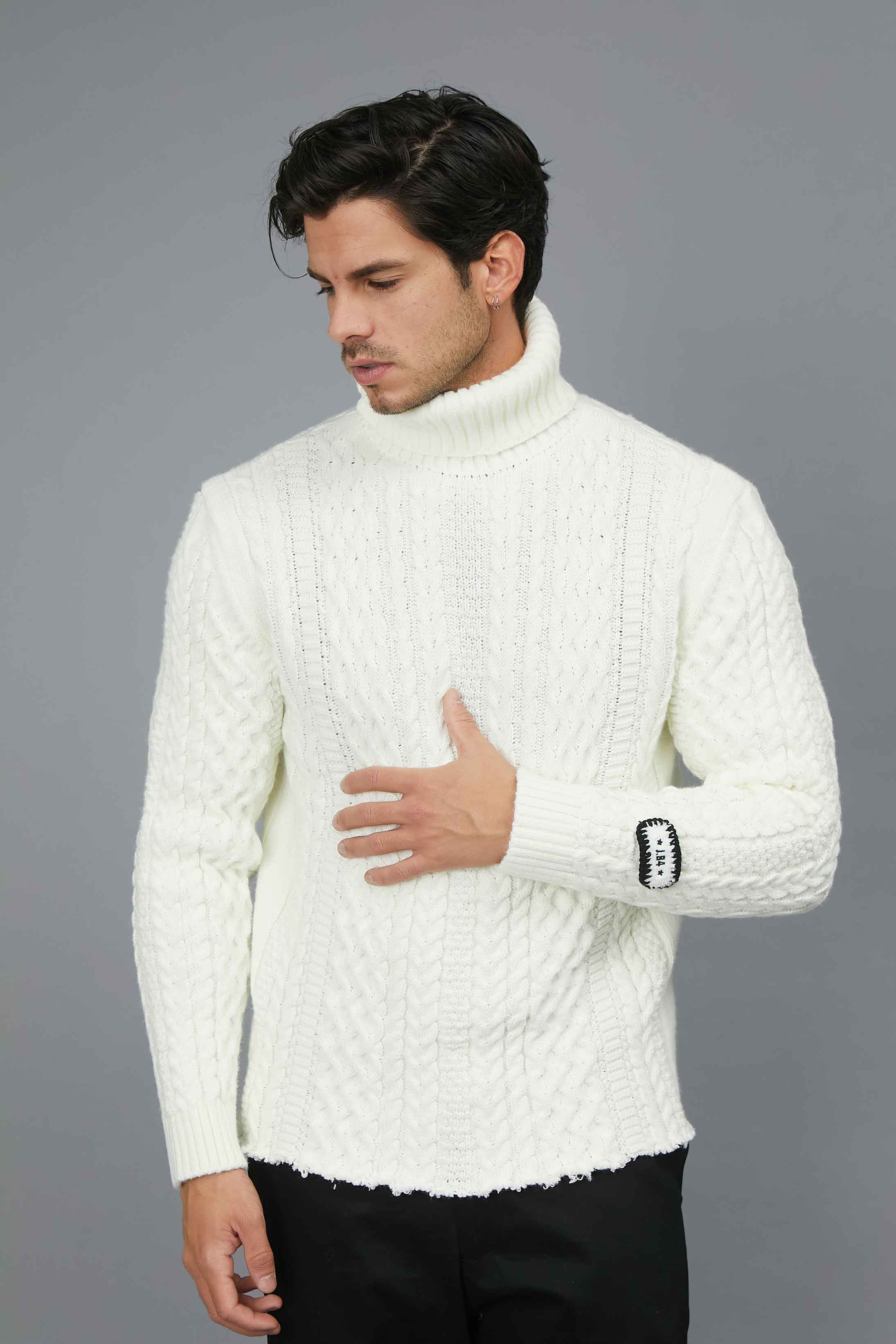 SHIRT HIGH NECK JERSEY