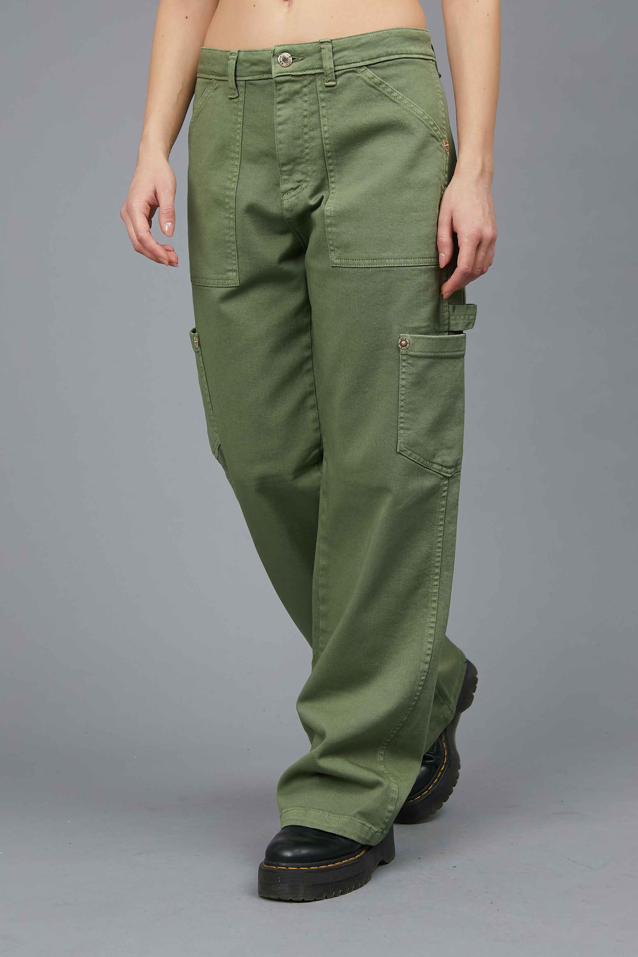 CARGO DENIM SAGE GREEN