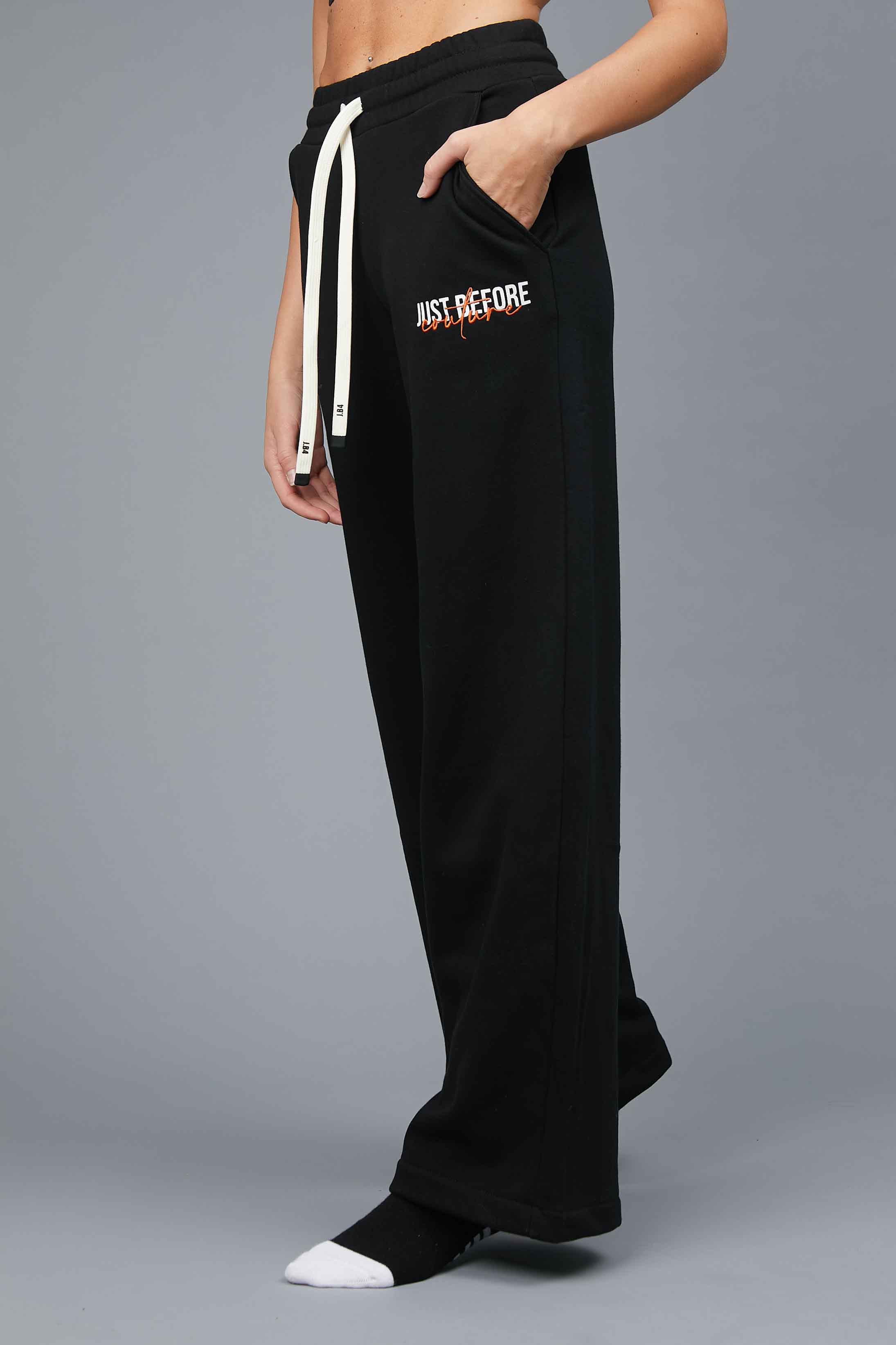 BLACK COUTURE PALACE PANTS