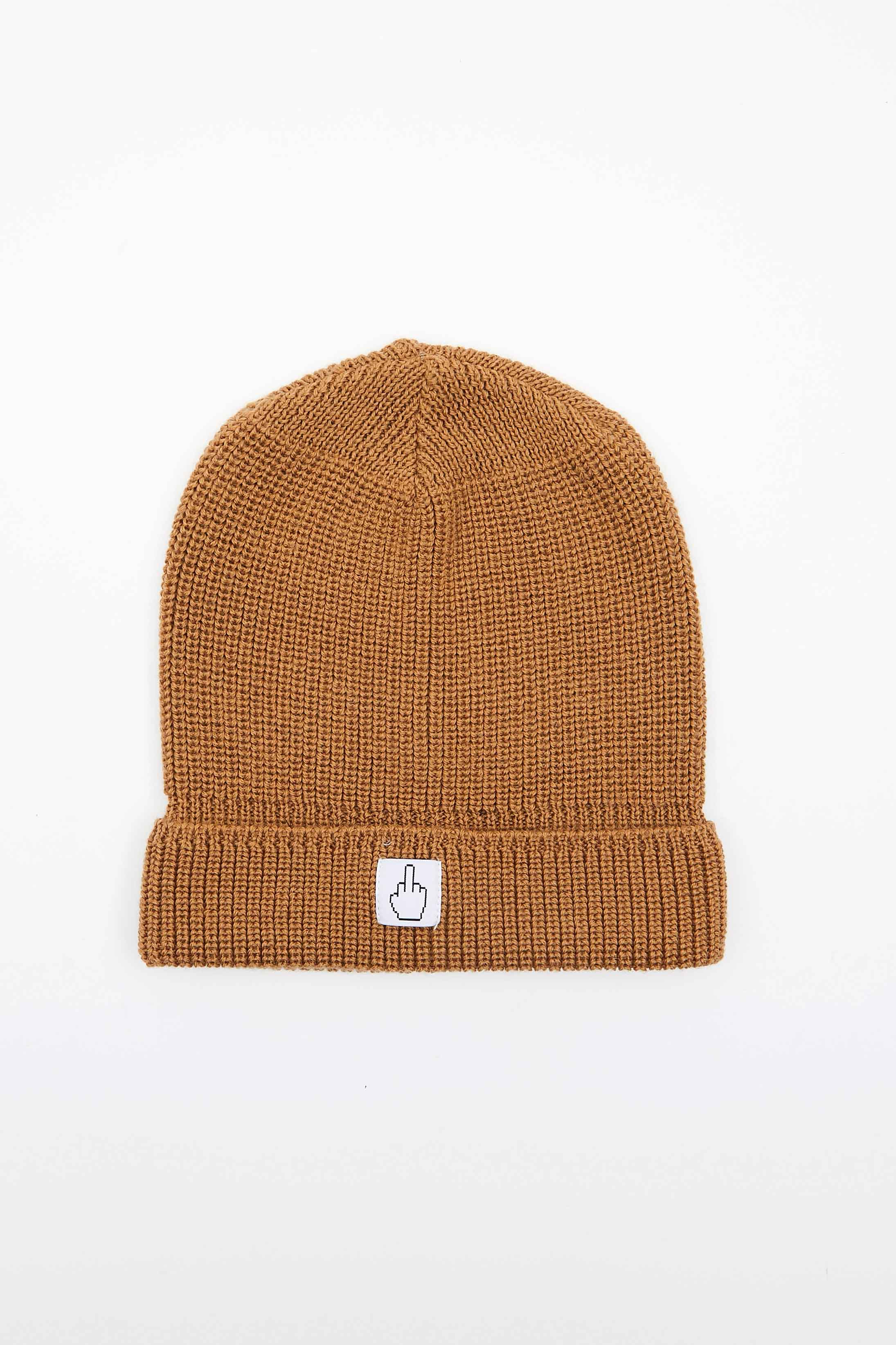 BEANIE DOUBLE MOOD CAMEL