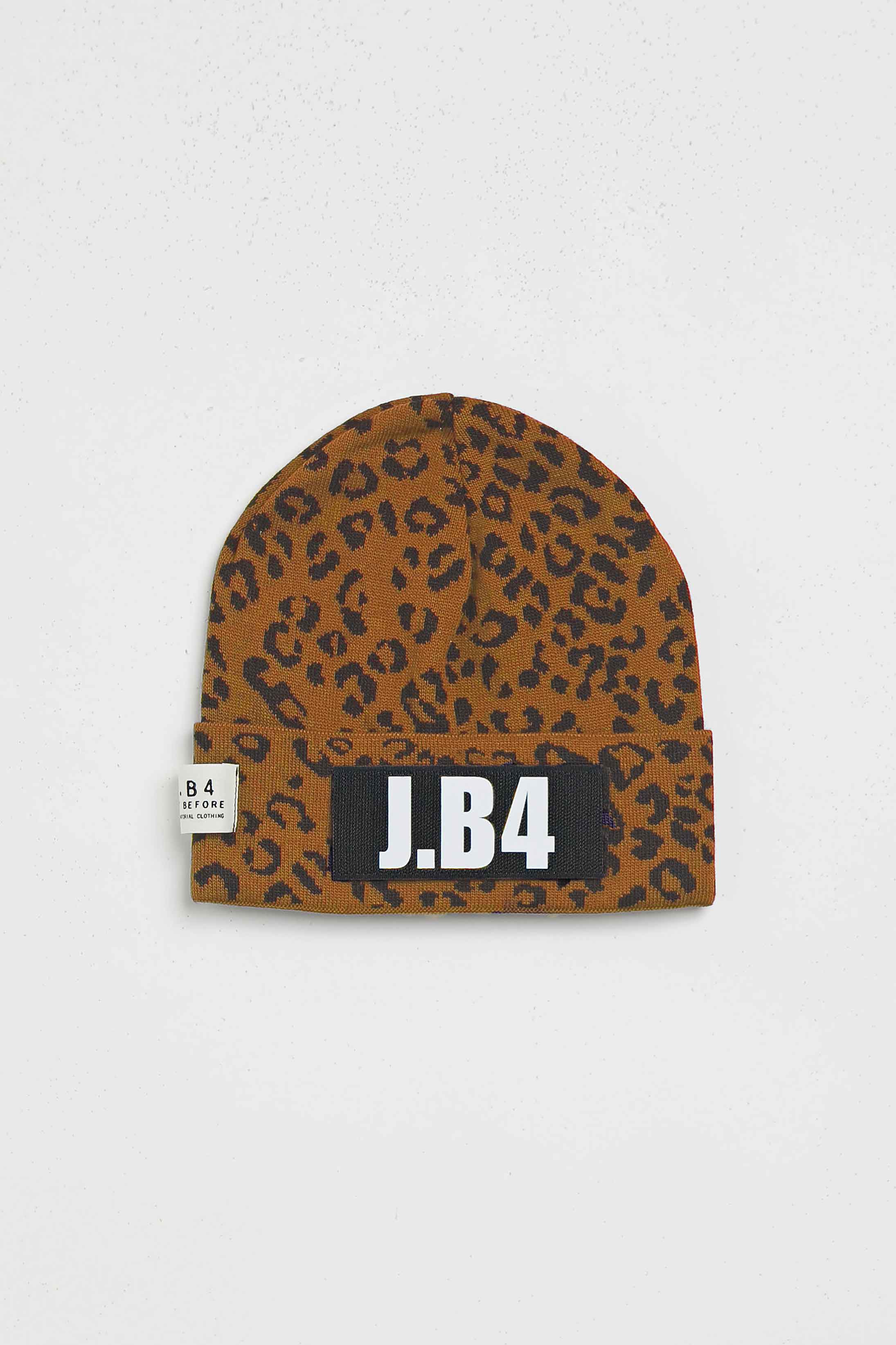 SPEAKING ANIMALIER CAMEL BEANIE