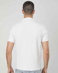 WHITE COST JERSEY POLO