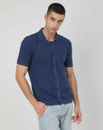 POLO WITH BLUE BUTTONS