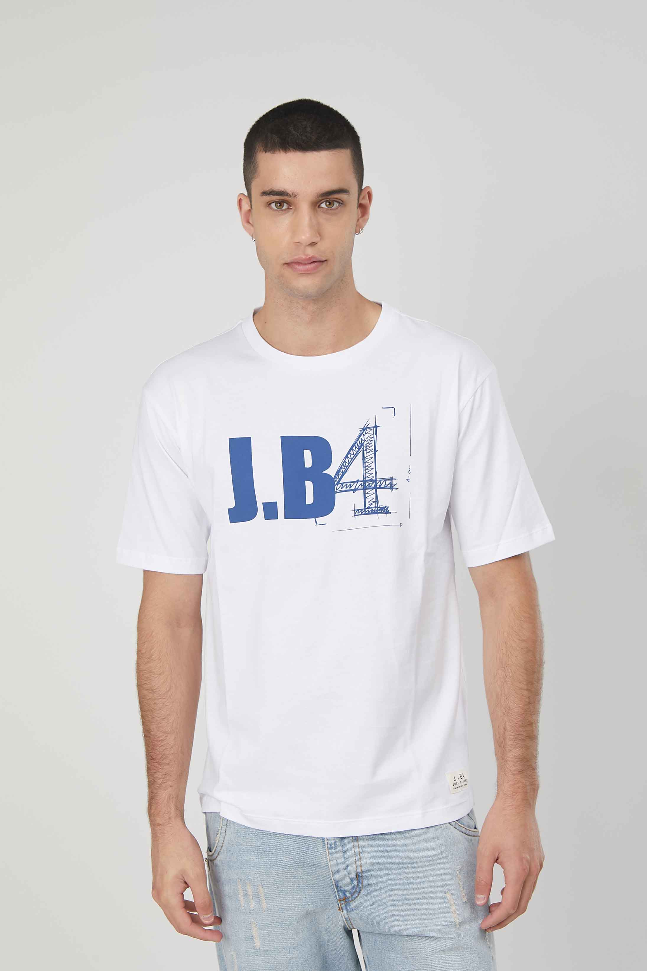 T-SHIRT LOGO GRAFICO WHITE