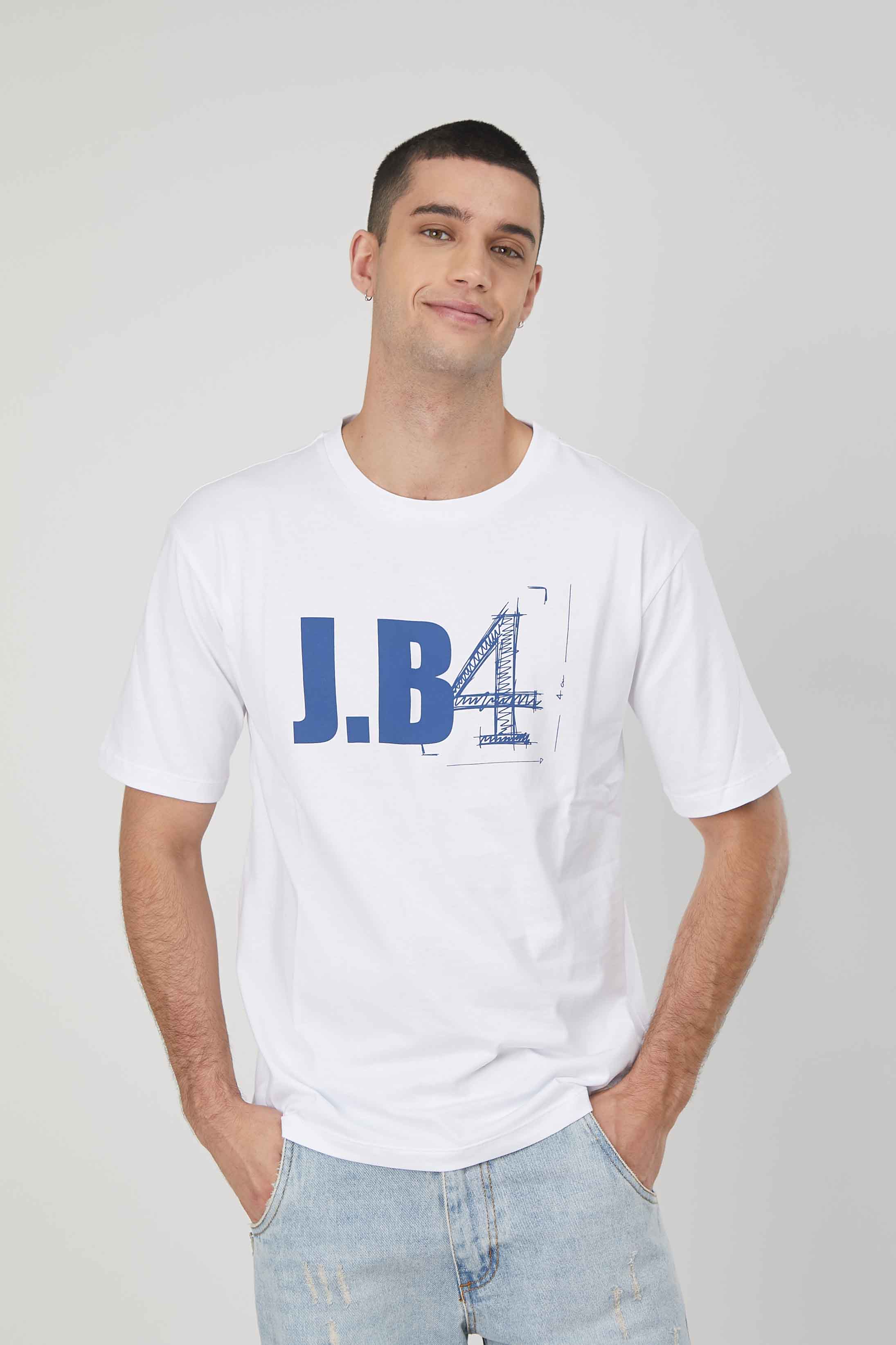 T-SHIRT LOGO GRAFICO WHITE