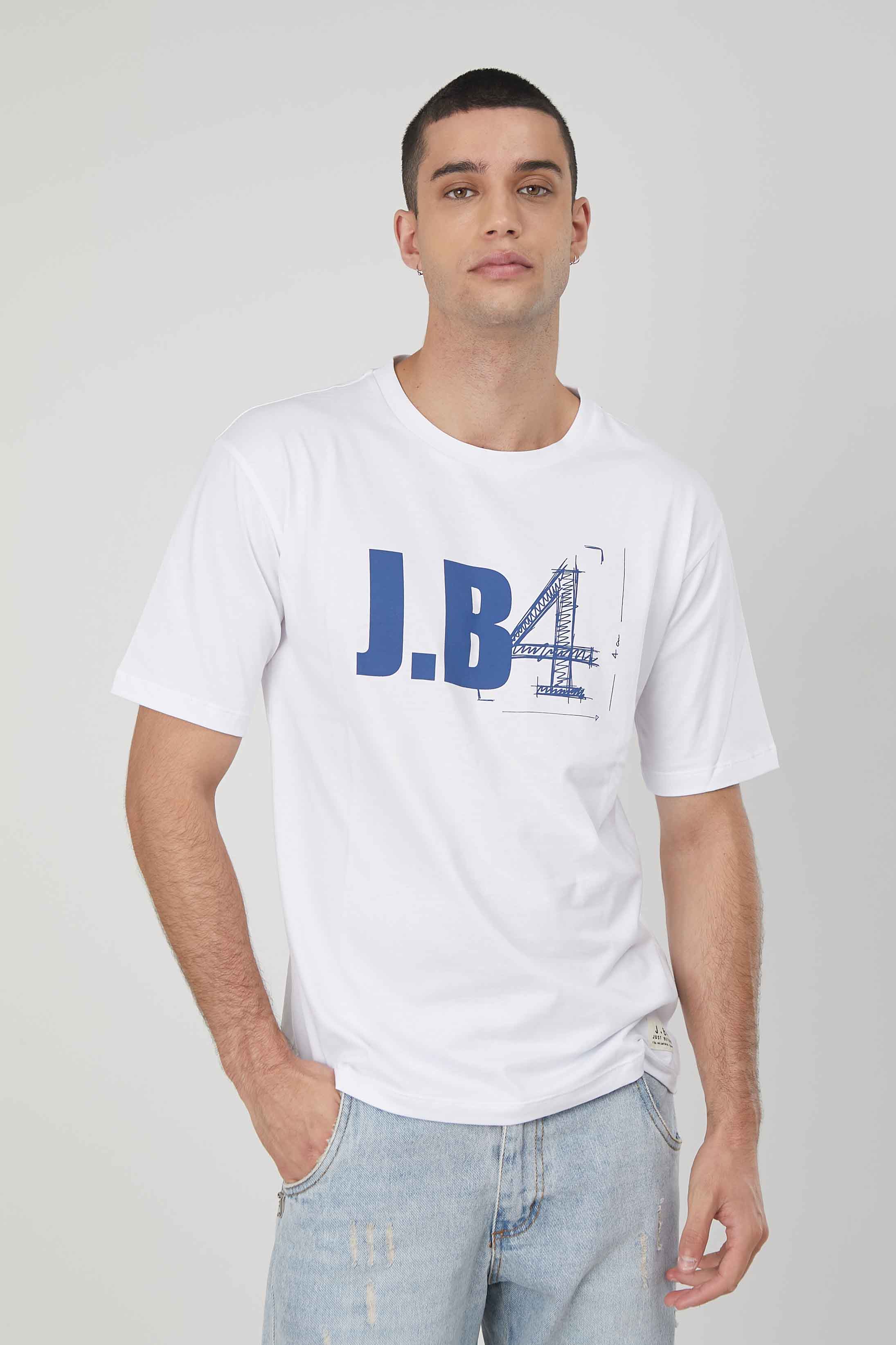 T-SHIRT LOGO GRAFICO WHITE