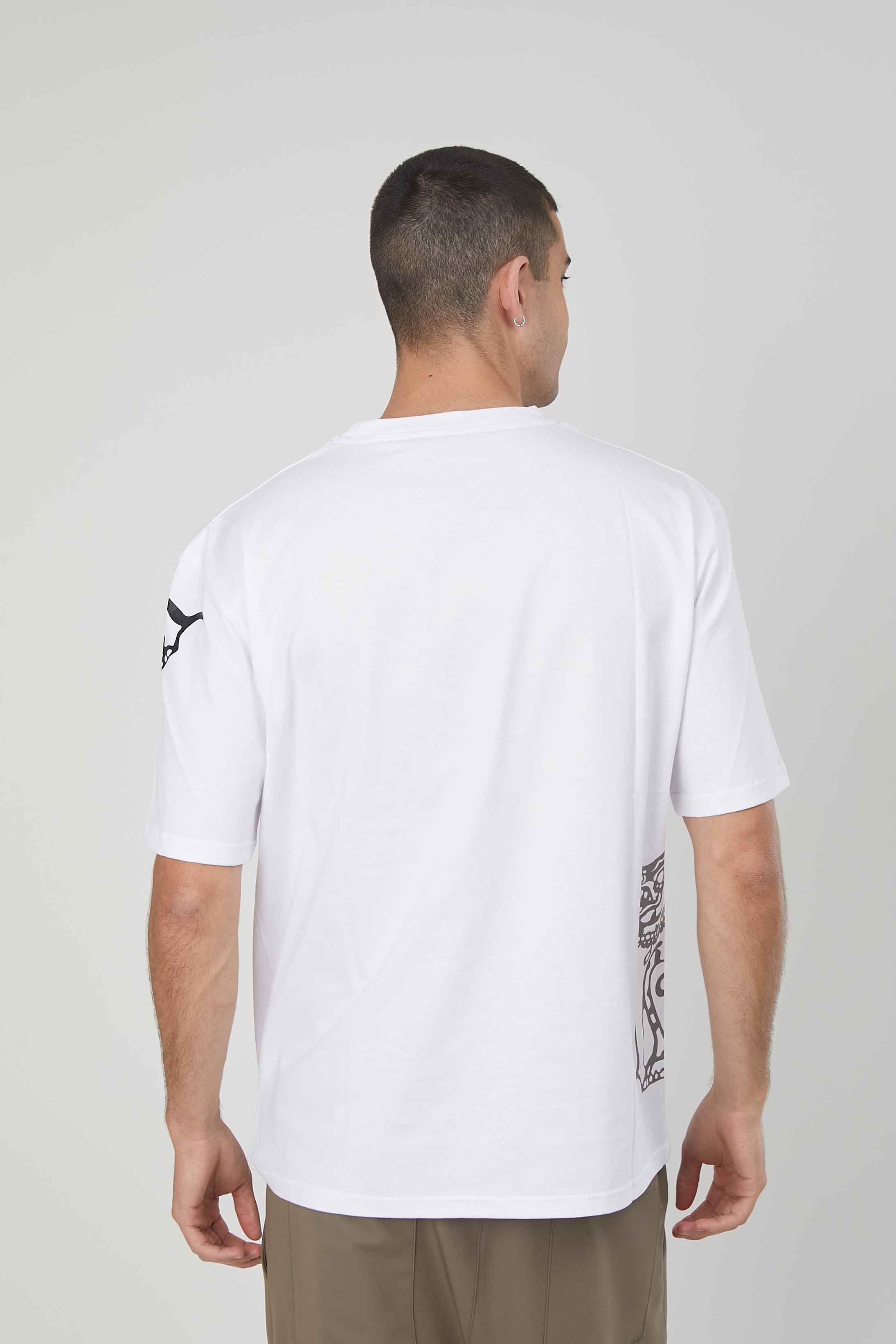 T-SHIRT STAMPA CHIMERA WHITE