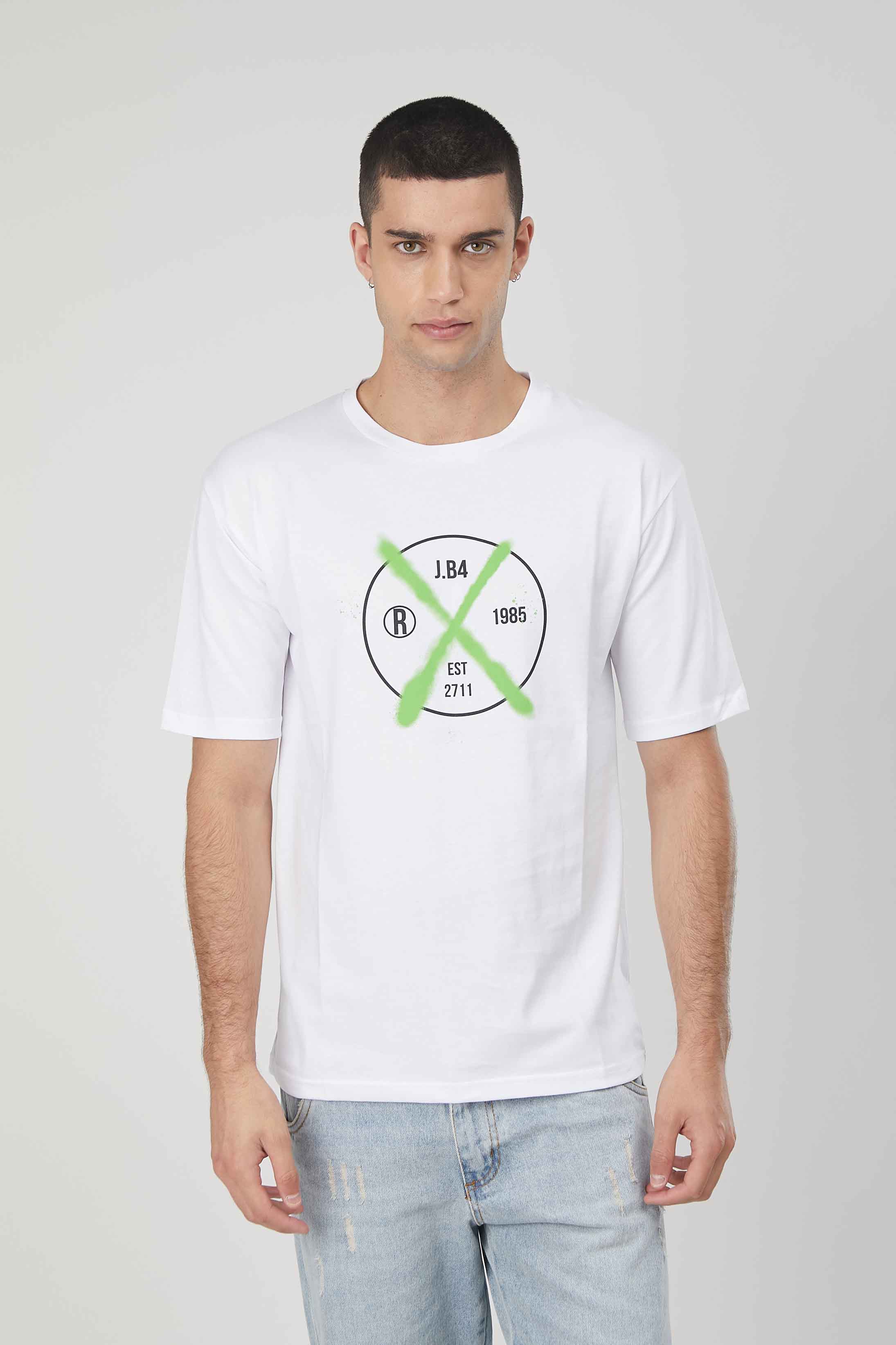 T-SHIRT STAMPA X-SPRAY WHITE