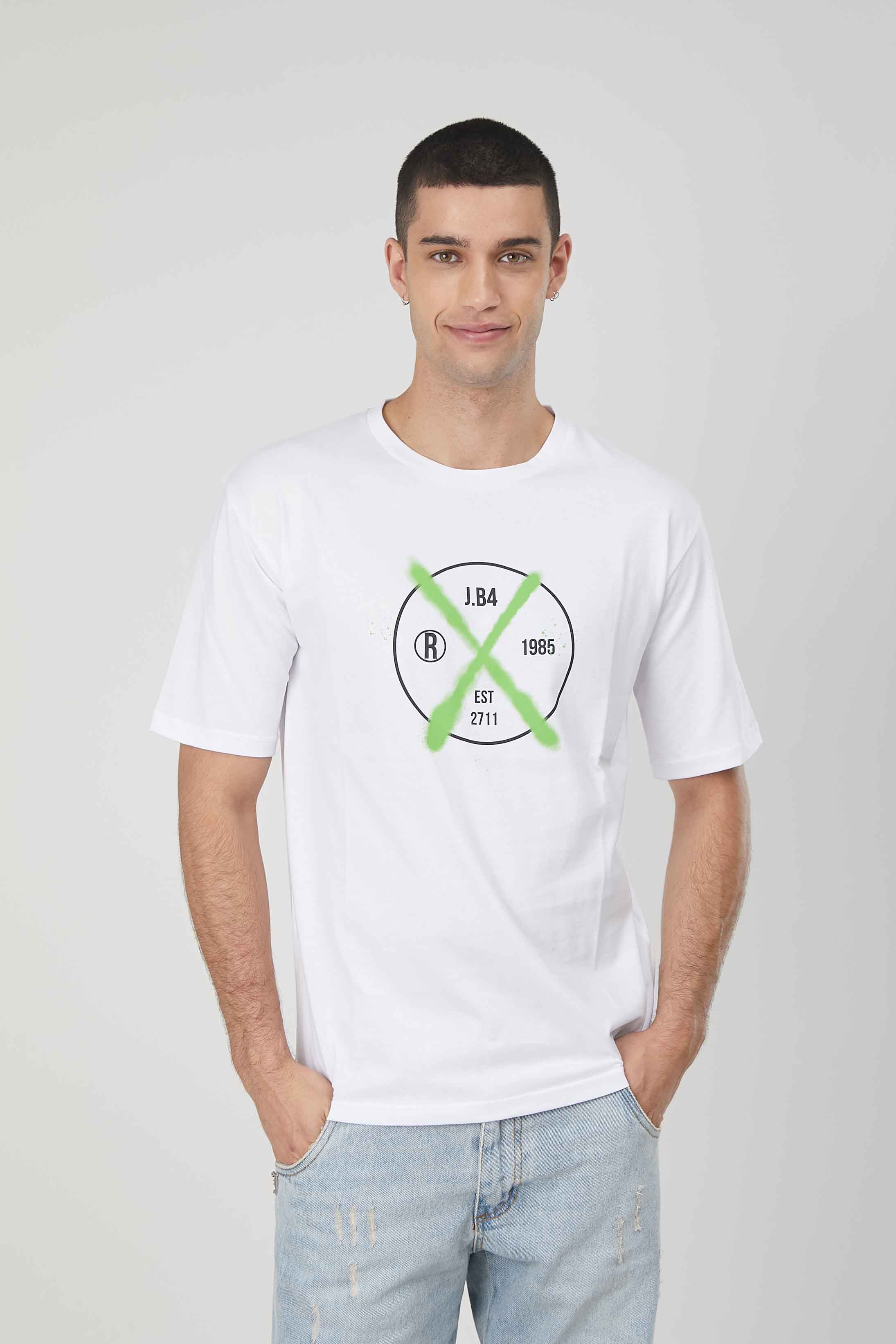 T-SHIRT STAMPA X-SPRAY WHITE