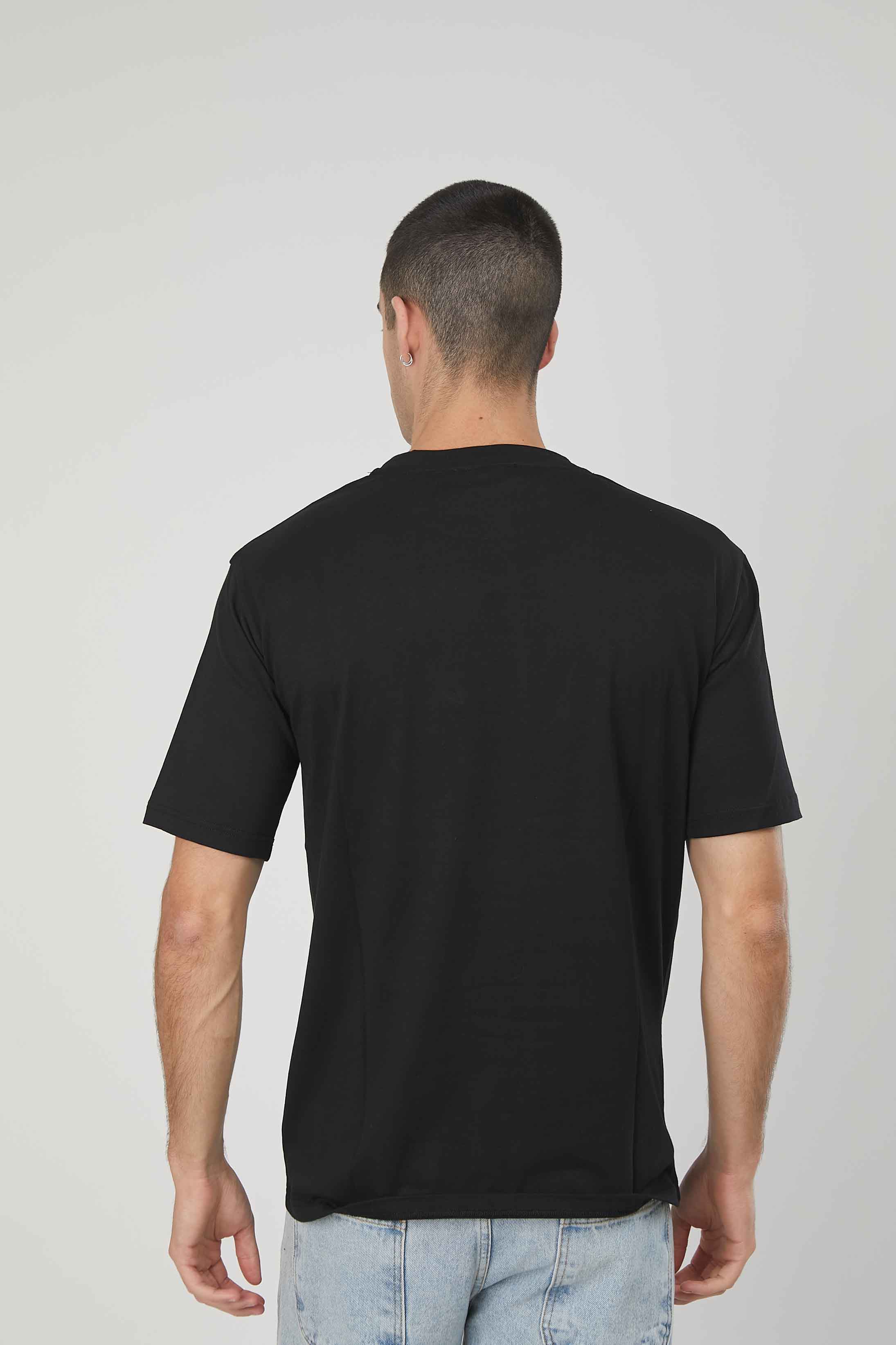 T-SHIRT STAMPA X-SPRAY BLACK