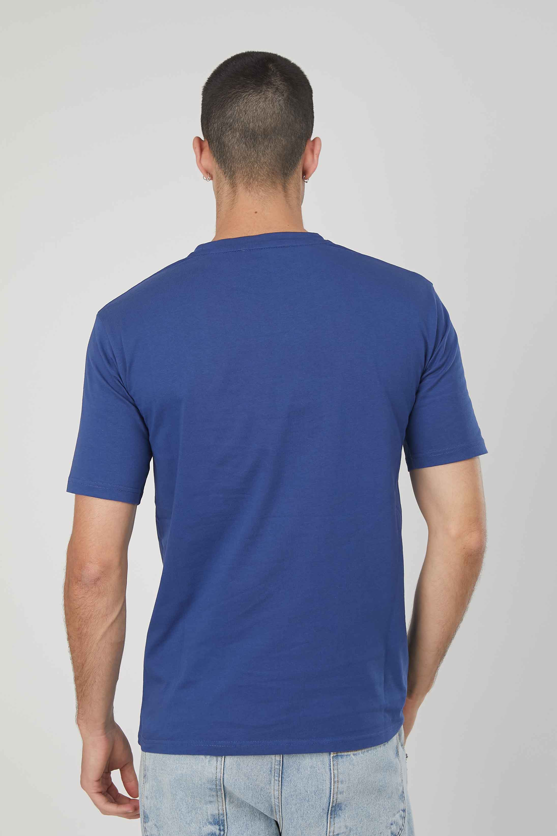 T-SHIRT STAMPA EAGLE BLUE