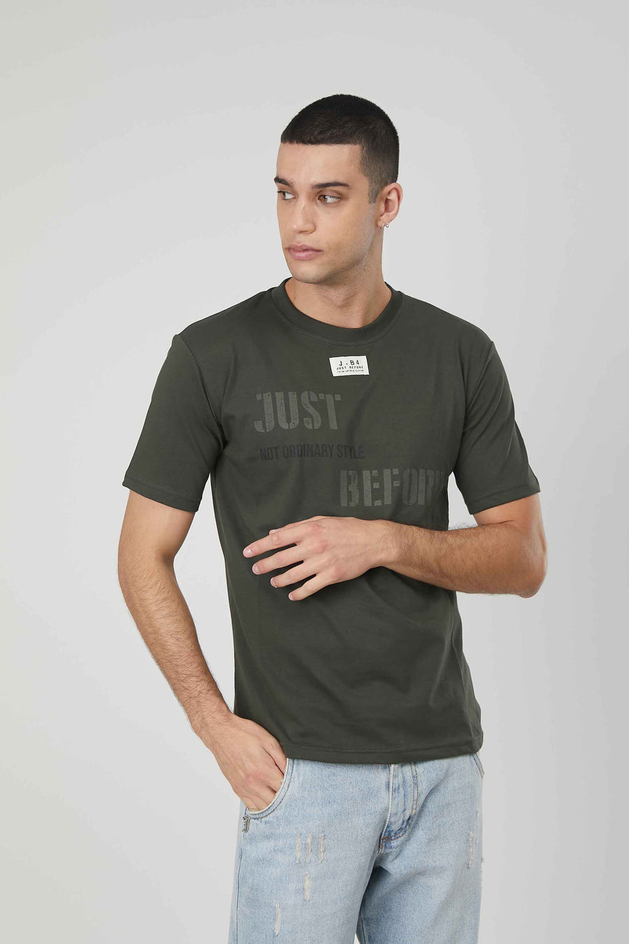 T-SHIRT STAMPA MILITARY STYLE