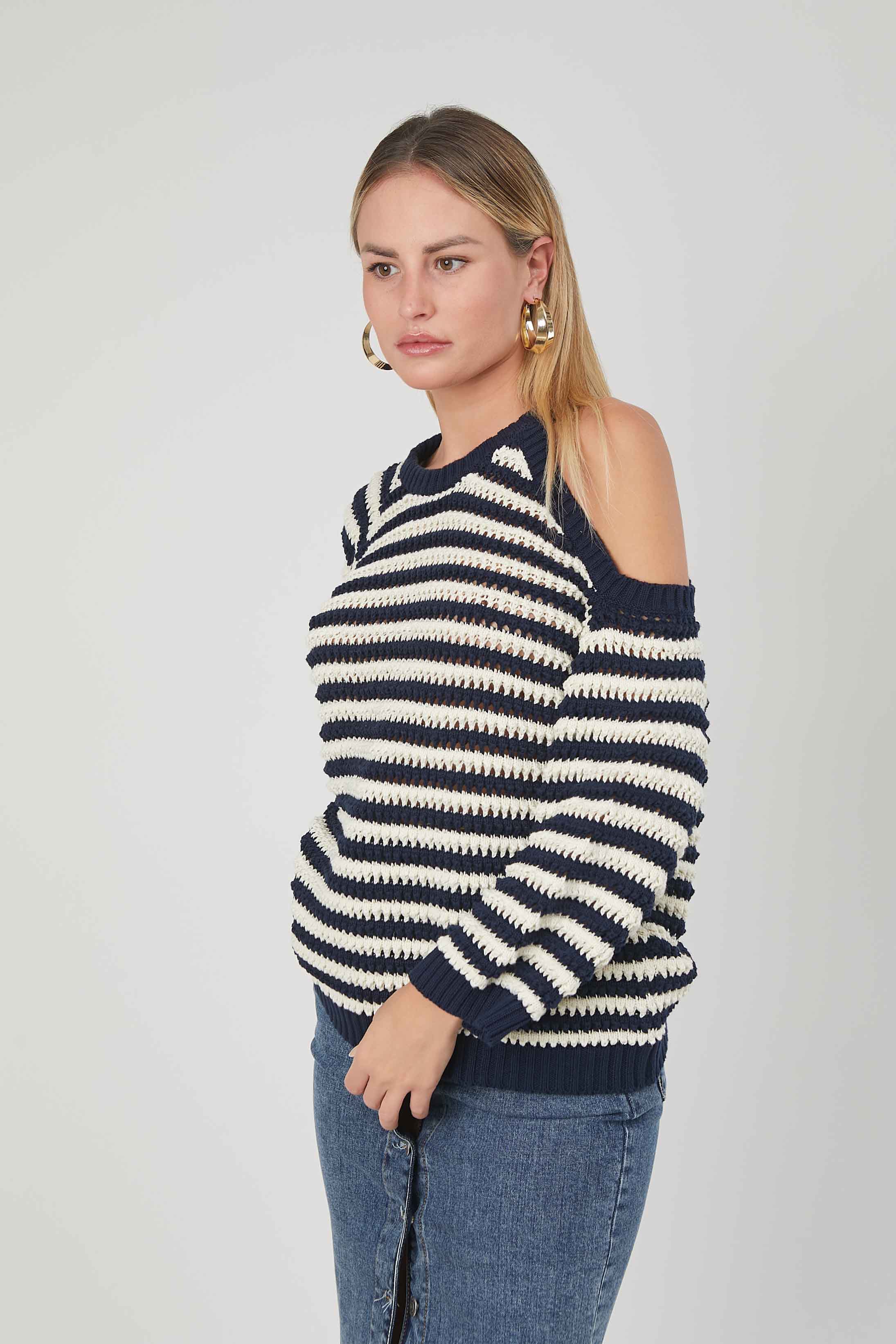 STRIPES BLACK &amp; WHITE JERSEY