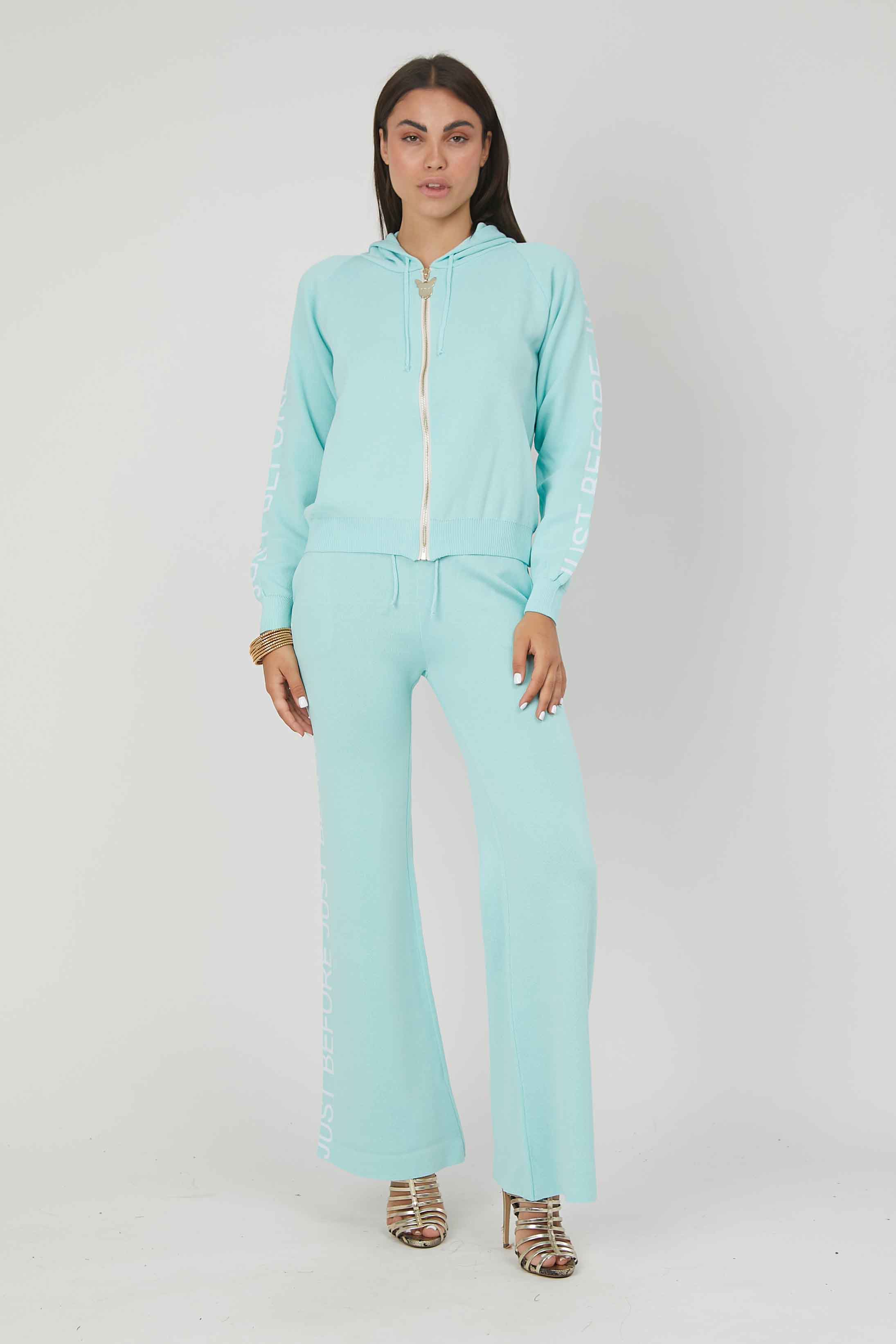 JACQUARD TIFFANY LOGO SWEATER PANTS