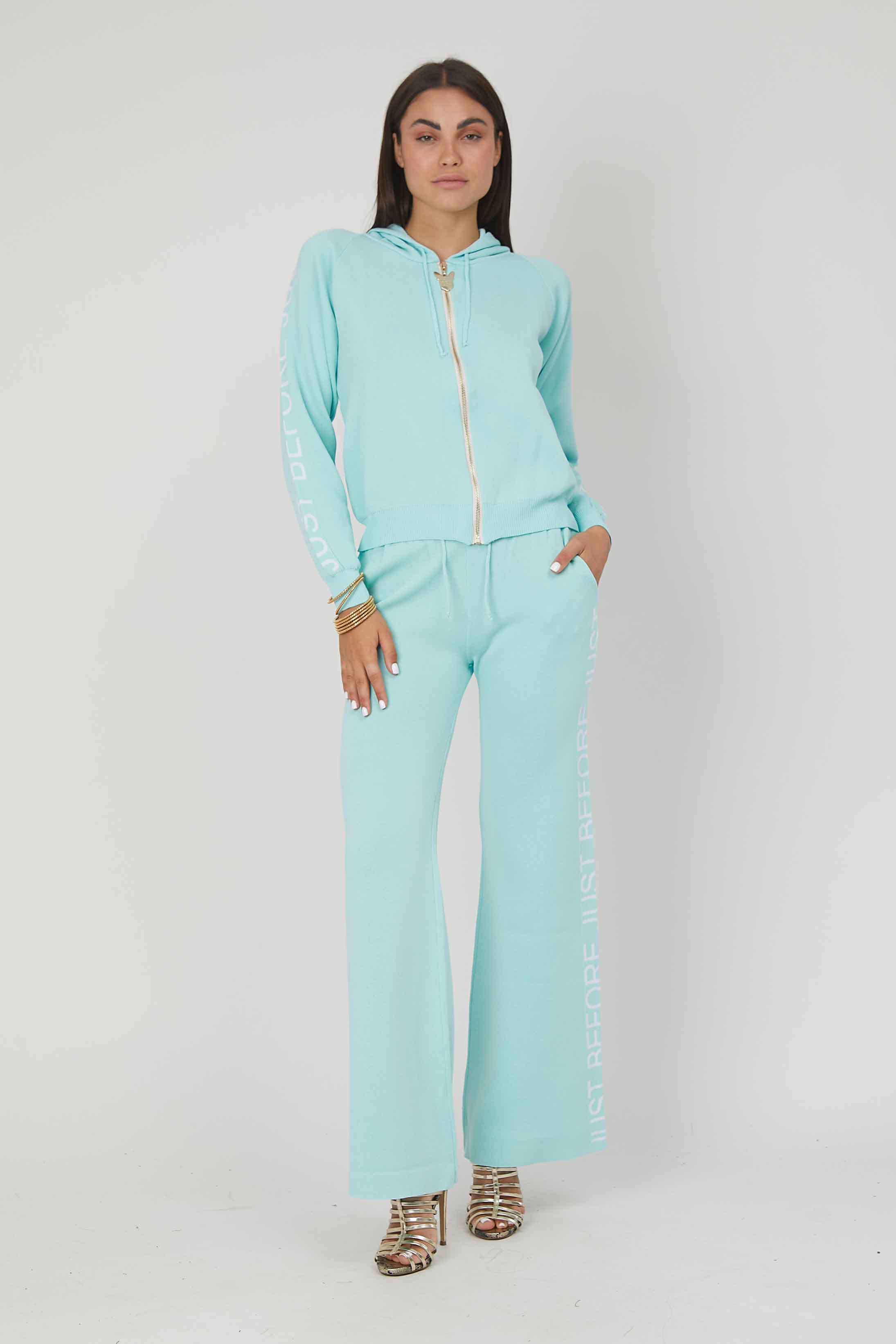 JACQUARD TIFFANY LOGO SWEATER PANTS