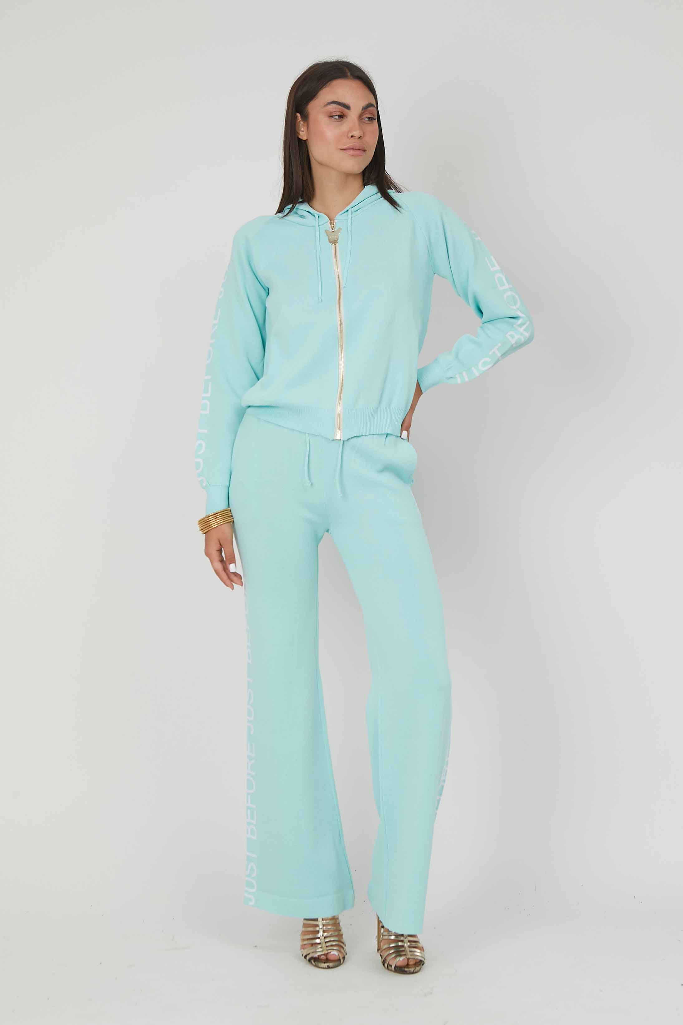 JACQUARD TIFFANY LOGO SWEATER PANTS