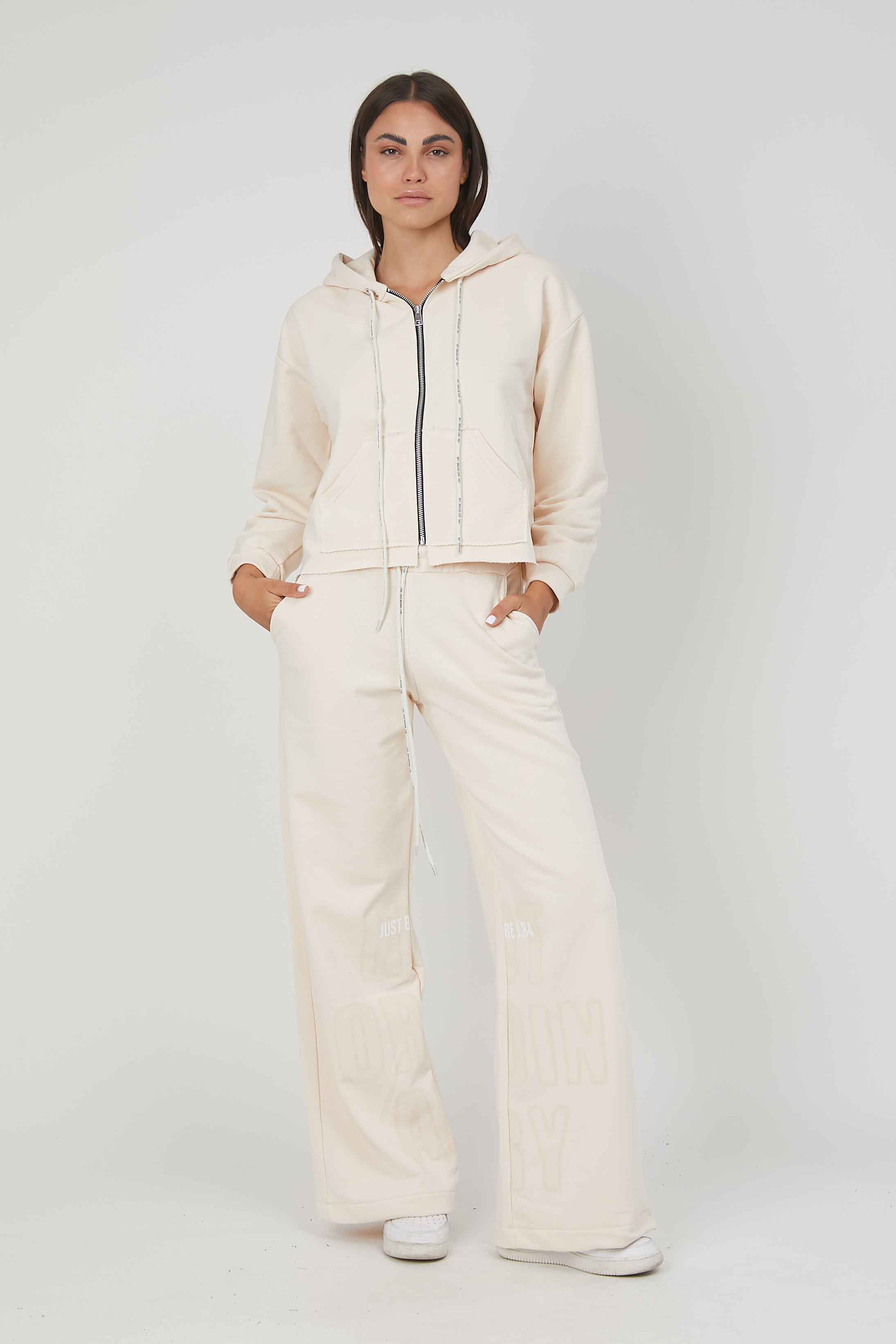 PANTALONI NOT ORDINARY CREAM