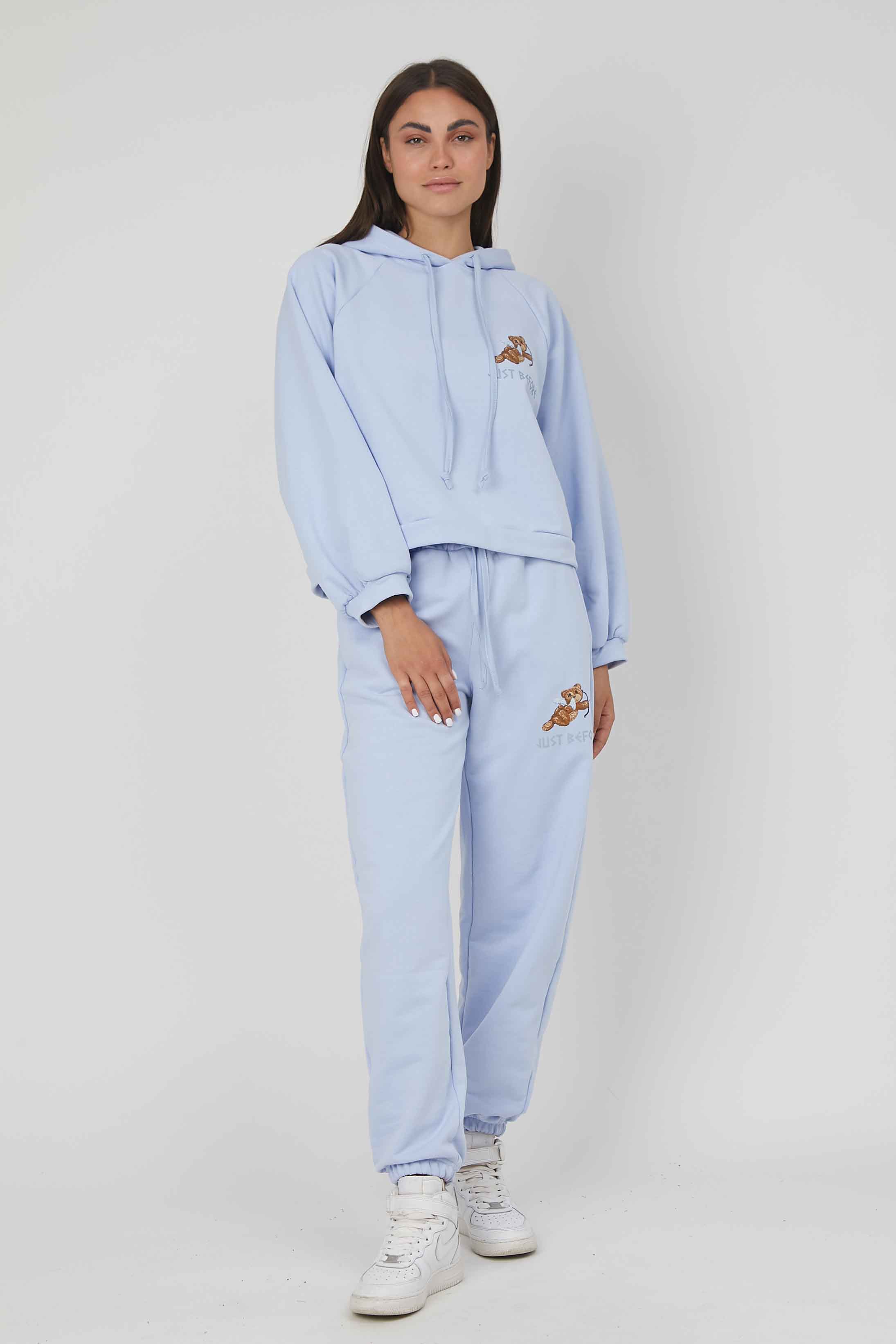PANTALONI ORSETTO CUPIDO LIGHT BLUE
