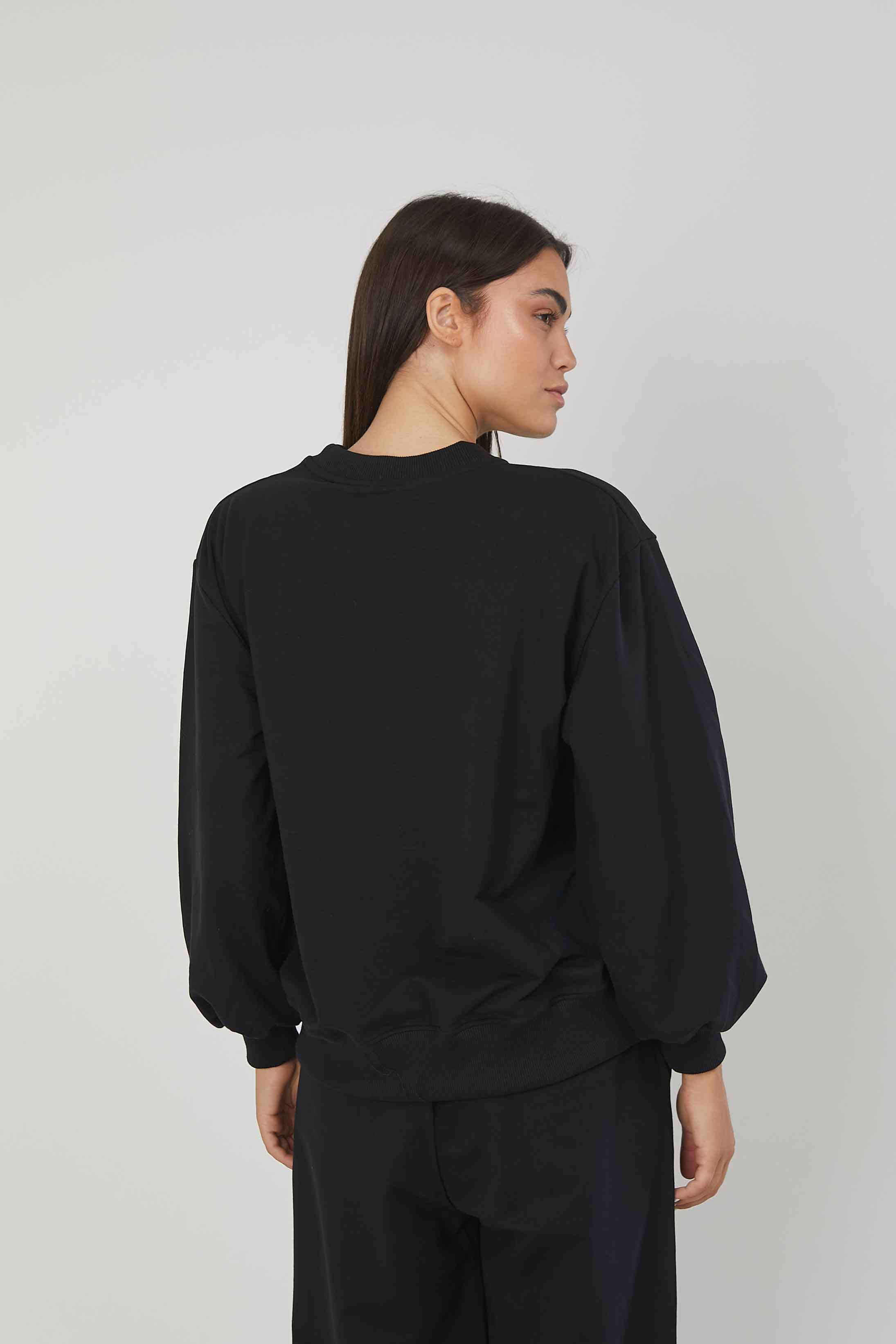 FELPA NEW ORSETTO BLACK